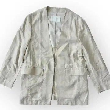 BALLSEY 보르지 노카라 자켓 베이지 S 사이즈 롱