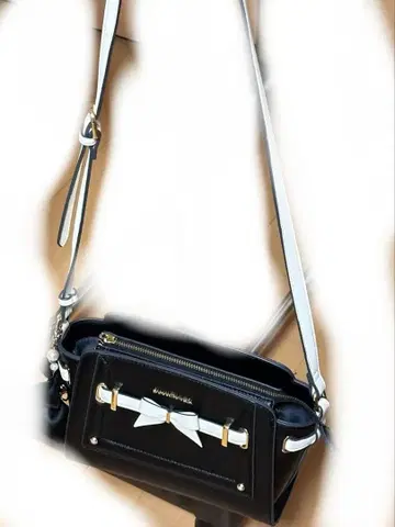 사만사 베가 블랙 백 + 블랙 리본 참