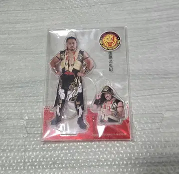 새상품 신일본 프로레슬링 고토 히로오키 아크릴 키링 단종