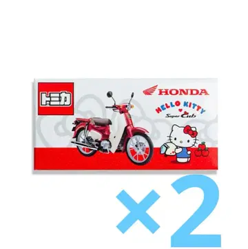 HONDA 순정 산리오 특주 HELLO KITTY 슈퍼 커브 2개 세트