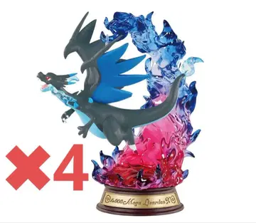 흔들리는 포켓몬의 한때 메가 리자몽 X 4개 세트