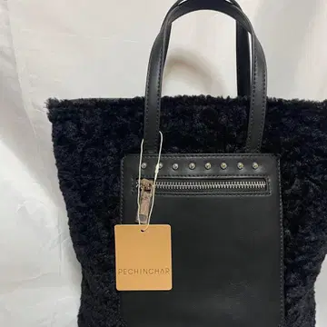 [ 새상품 ] PECHINCHAR 페신샤 2way 핸드백 숄더 블랙