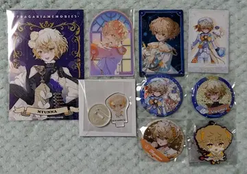 플라메모 애니버서리 포스카 스티커 캔뱃지 아크릴 스탠드 뮌나