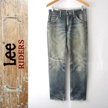 Lee AMERICAN RIDERS 205 타이트 스트레이트 데님 28