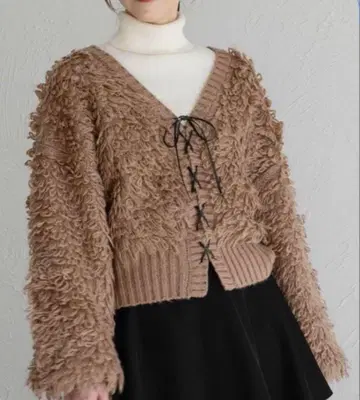 raffime 2WAY 루프얀 니트