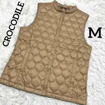[컨디션 최상] CROCODILE 여성용 다운 베스트 M 베이지