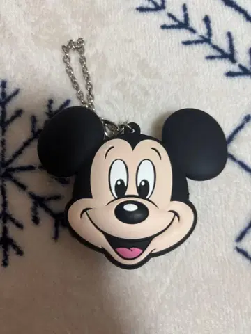 미키마우스 키링 실리콘