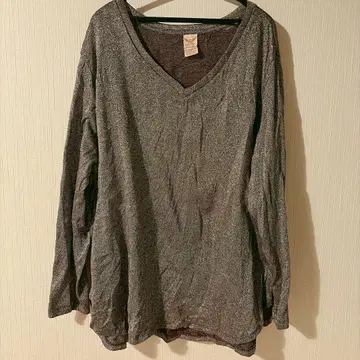 Faded Glory V넥 긴팔 T셔츠 3X