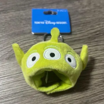 디즈니 팬캡 키체인 리틀그린맨