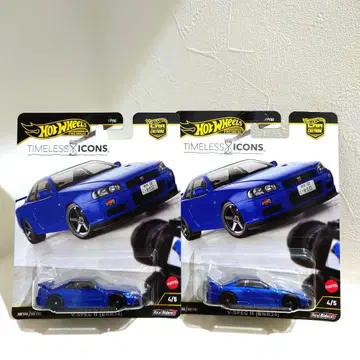 핫휠 2대 카 컬처 닛산 스카이라인 GT-R R34