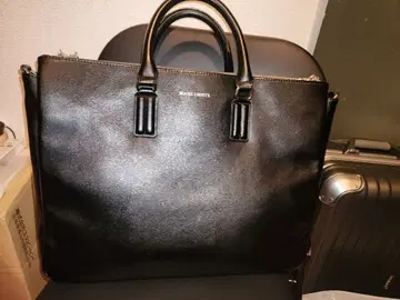 새상품급 BEAMS LIGHTS 블랙 토트백