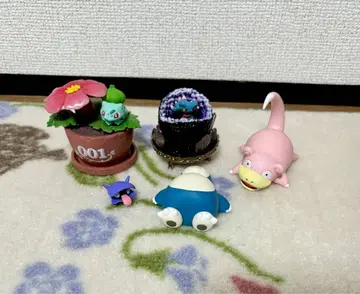 포켓몬 피규어 이상해씨, 고오스, 야돈, 잠만보, 셀러