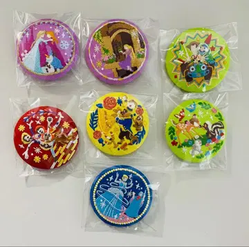 디즈니 자수 캔뱃지2 7종 세트