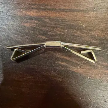 US 빈티지 컬러 클립 컬러 바 실버톤 솔리드