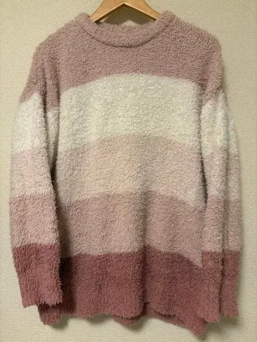 젤라또피케 핑크 보더 룸웨어