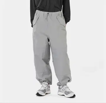 새상품 택 포함 뉴발란스 타스란 와이드 팬츠 그레이