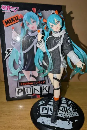 하츠네 미쿠 Fashion 피규어 PUNK 펑크