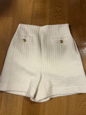 트위드 큐롯 팬츠