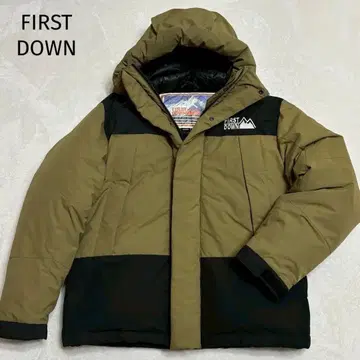 고품질 프릭스스토어 퍼스트다운 별주 숏 다운 자켓 카키