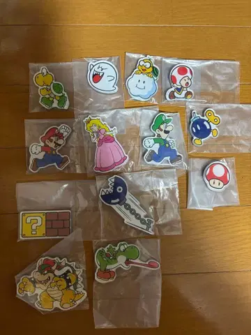 슈퍼 마리오 캐릭터 마그네츠