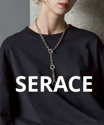 [ 완판템 ] SERACE 만텔 체인 목걸이 61cm
