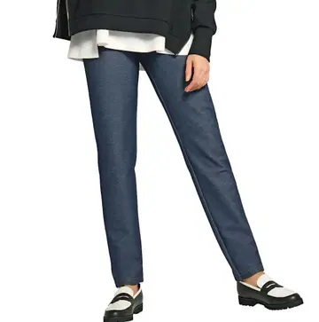 dinos 속기모 데님풍 저지 스트레치 레깅스 팬츠