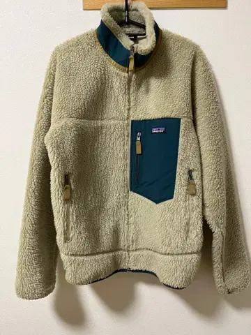 Patagonia 플리스 자켓 베이지 그린