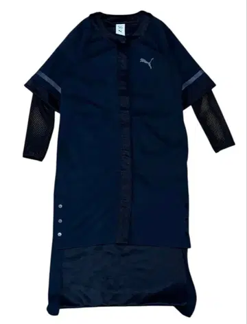 PUMA 셀레나 고메즈 콜라보 메쉬 원피스 블랙