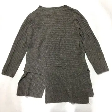 loaf LE TRICOT 오즈모시스 비대칭 울 블렌드 니트