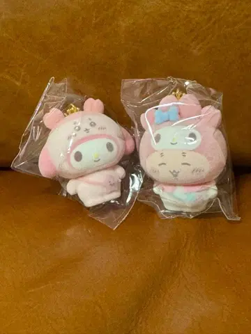 치이카와(먼작귀) 산리오 콜라보 마이멜로디 헌책방 플로키 마스코트 키링