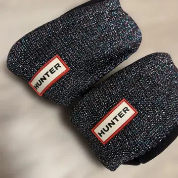 헌터 부츠 삭스 블랙 멀티 M 사이즈