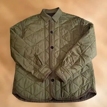 Sacai 퀼팅 셔츠 자켓