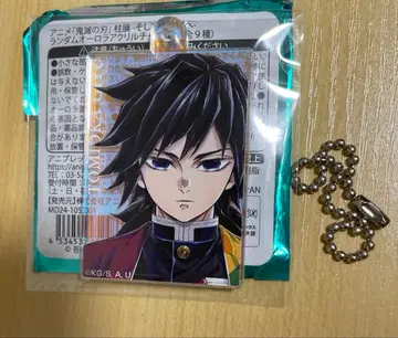 귀멸의 칼날 기둥전 오로라 아크릴 참 토미오카 기유