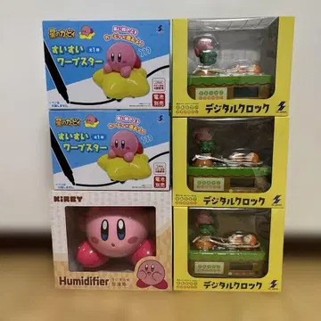 별의 커비 가습기 수이수이 워프스타 남코 한정판 디지털 시계 씰