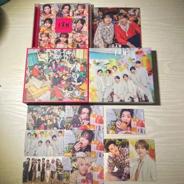 timelesz FAM 앨범 3가지 형태