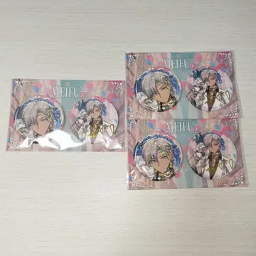 미개봉 니지산지 MEIFU 5th Anniversary 이브라힘 캔뱃지