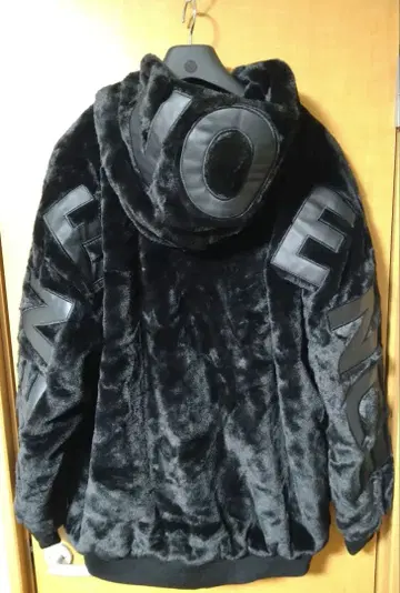 [ 미사용 새상품 레어 사이즈 ] 퍼 지퍼 자켓 후드티