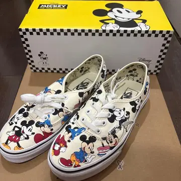 VANS 미키마우스 패턴 스니커즈