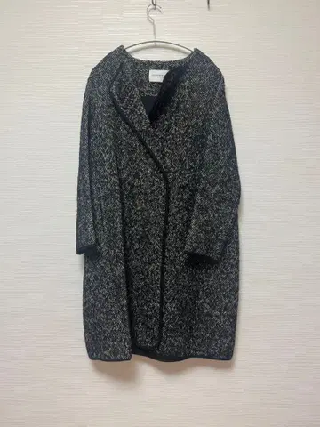 TOMORROWLAND 트위드 롱 코트