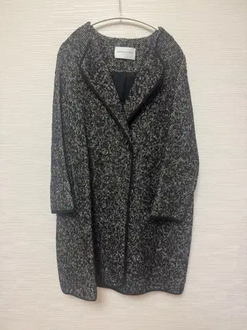 TOMORROWLAND 트위드 롱 코트