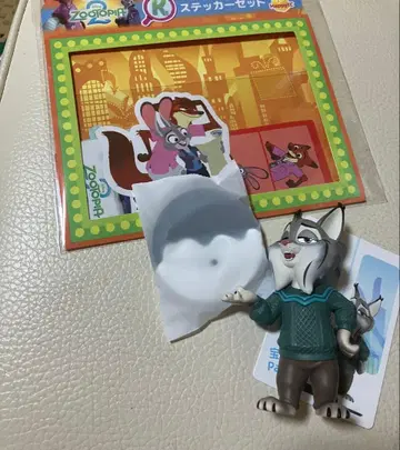 주토피아 피규어