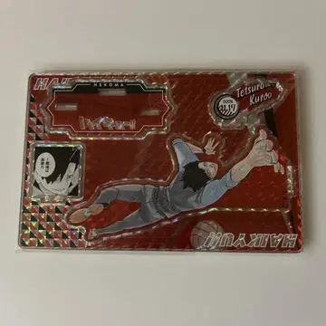 하이큐!! 쿠로오 테츠로 벌스데이 아크릴 스탠드