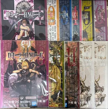 데스노트 제일복권 F상 클리어 포스터 11점