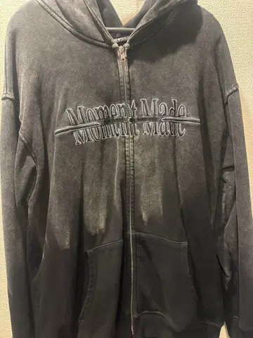 elev 데님 후드티