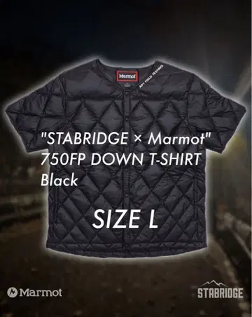 STABRIDGE x Marmot 750FP 다운 T-SHIRT