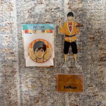 하이큐 카게야마 토비오 아크릴 스탠드 캔뱃지 세트
