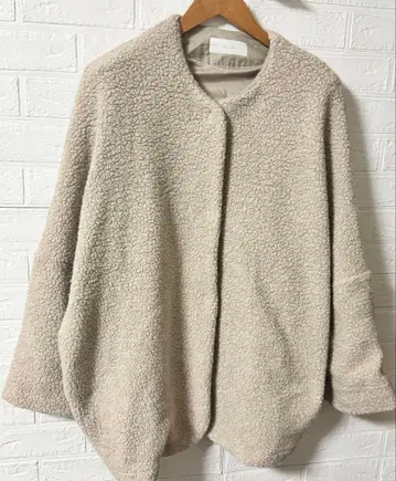 habille(아비에) 부클레 숏코트 자켓