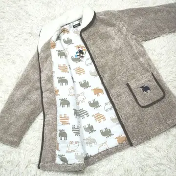 새상품 moz 모즈 룸웨어 가운 플리스 헤라지카 L