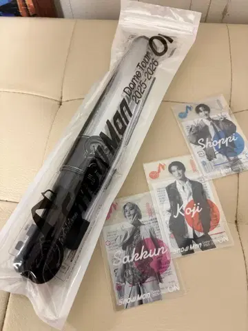 SnowMan ON 응원봉 & 스티커 1장 [ 미사용 새상품 ]