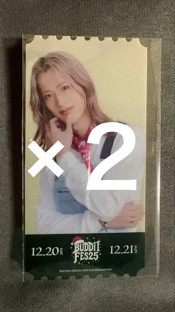 BUDDiiS 클리어 픽처 티켓 MORRIE